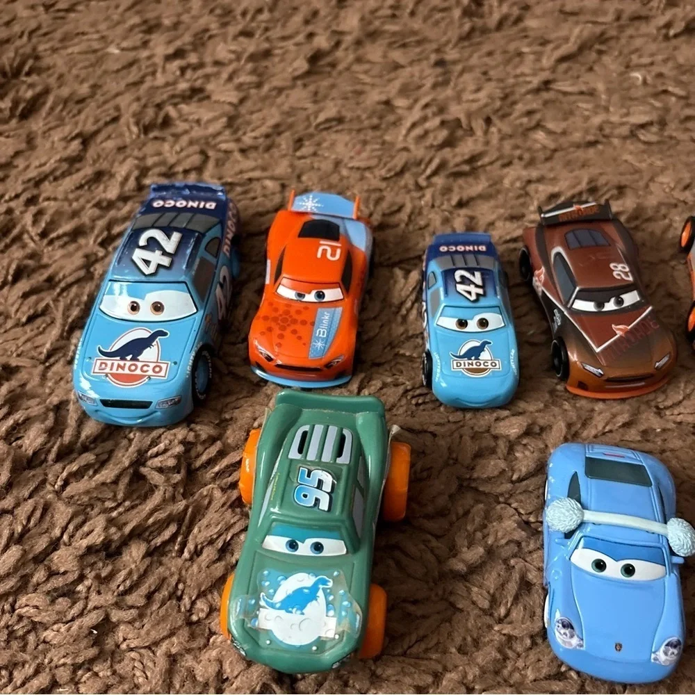 Disney Cars Die-Cast Toy Collection Time Treadless Nitroade Ear Muffs Sally